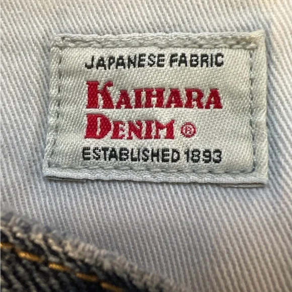 J Crew Kaihara Japanese Denim Men Jeans Style 484  W33 L 32 EUC - Picture 5 of 14